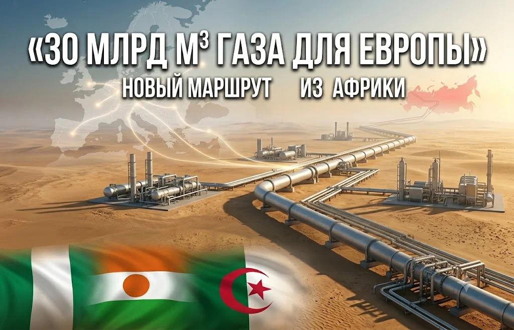 Транссахарский газопровод: Европа нашла замену газу РФ?