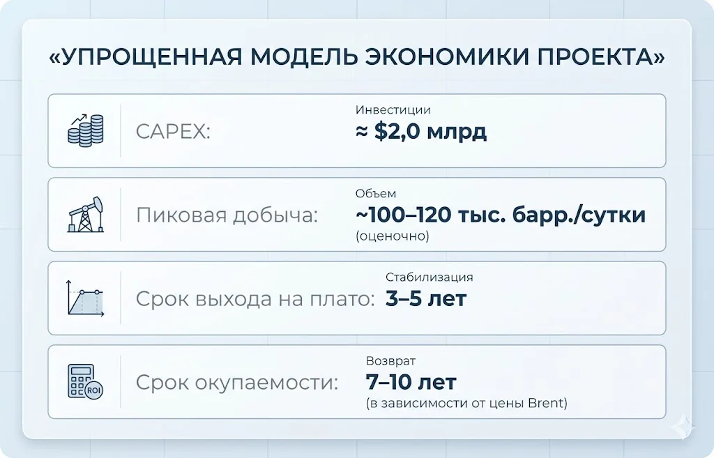 Упрощенная модель экономики проекта