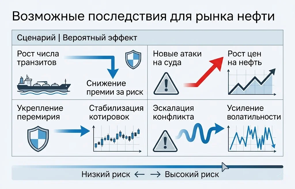 Проект «Свобода» без вывески: что США делают в Ормузском проливе? 3 Возможные последствия для рынка нефти