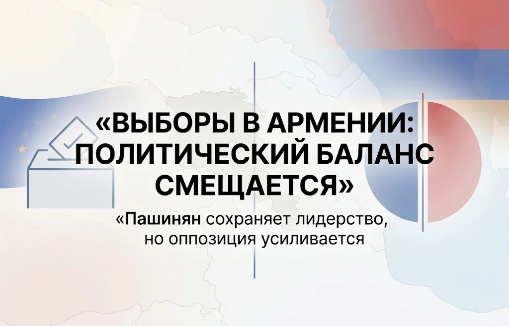 Выборы в Армении: победа Пашиняна и рост оппозиции