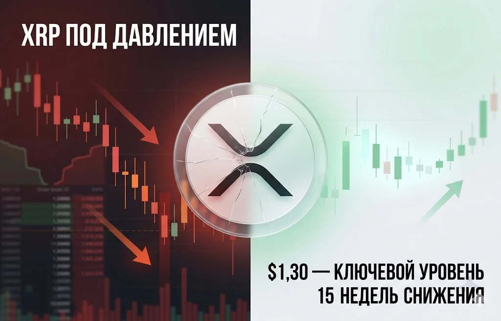 XRP рухнул к минимуму за 15 недель: ждать отскок?