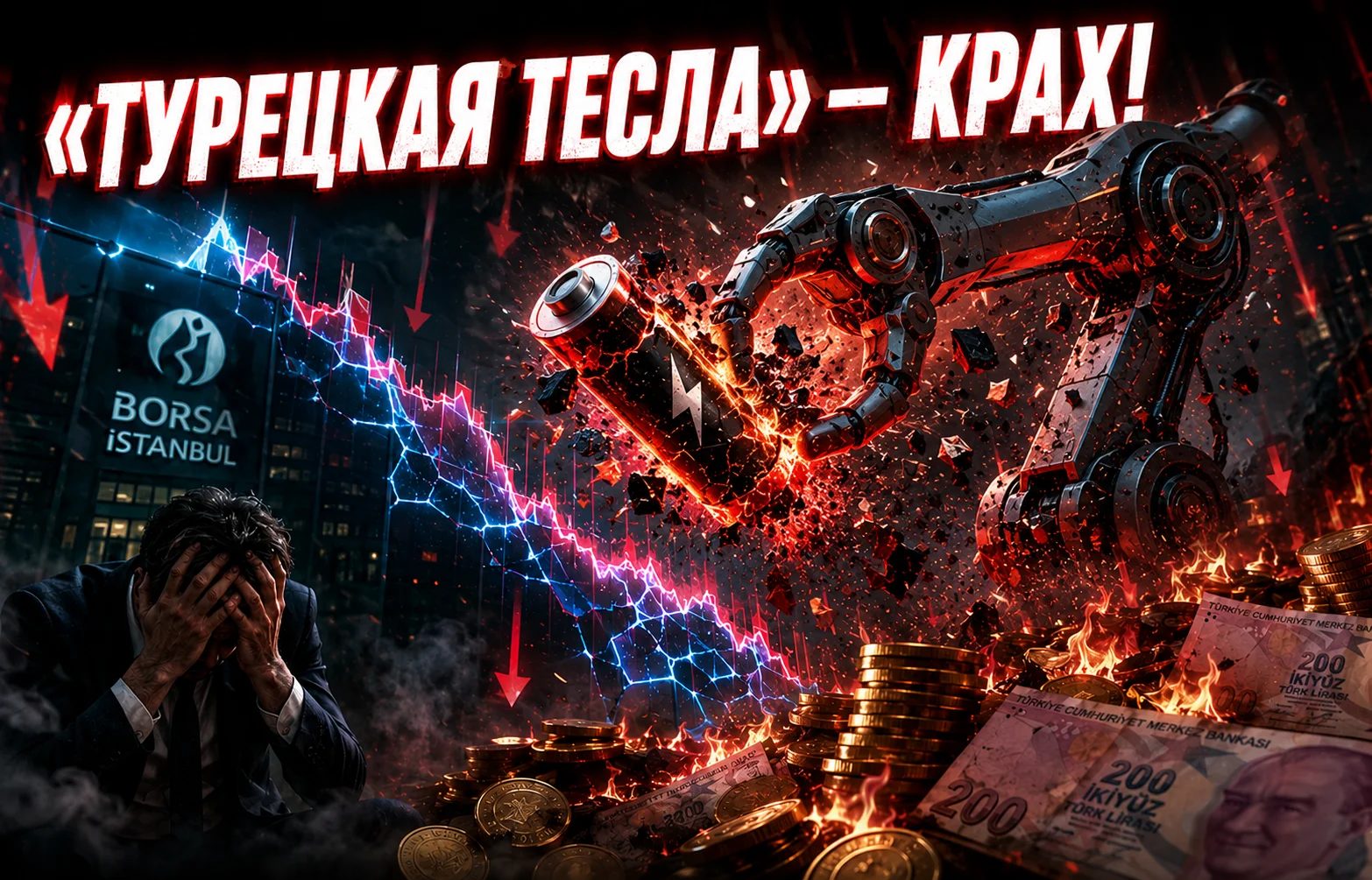 Акции Kontrolmatik рухнули на 90%: конец турецкого Tesla?
