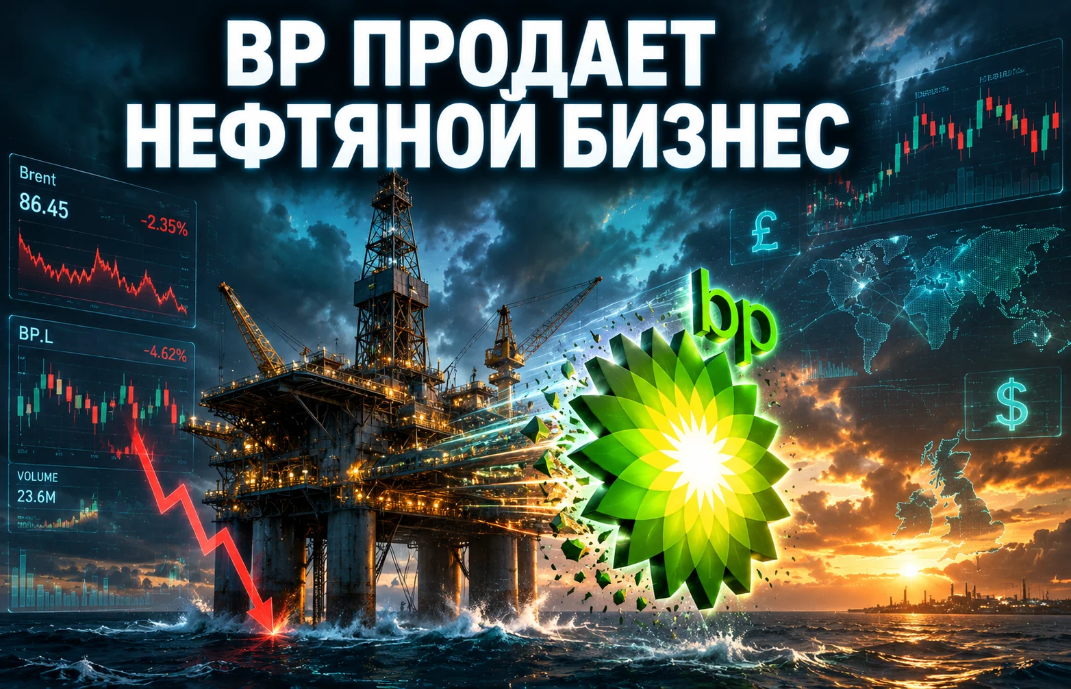 BP начала поиск покупателя для нефтяного бизнеса в Северном море
