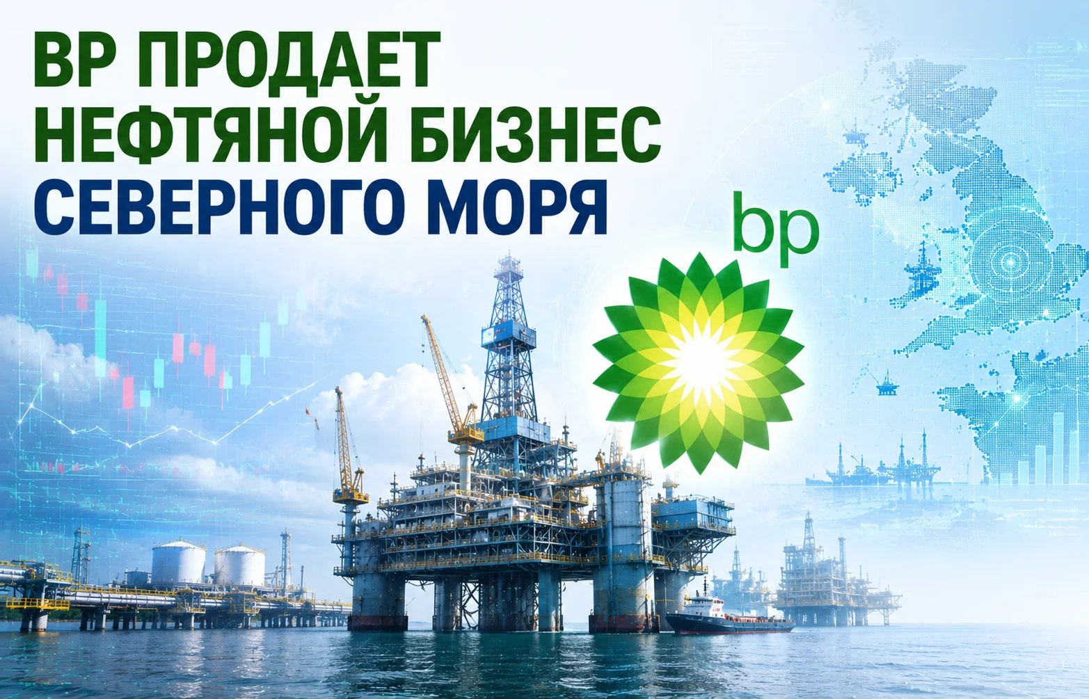 BP начала поиск покупателя для нефтяного бизнеса в Северном море