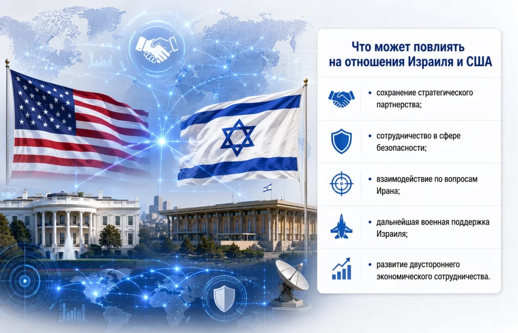 Что может повлиять на отношения израиля и сша