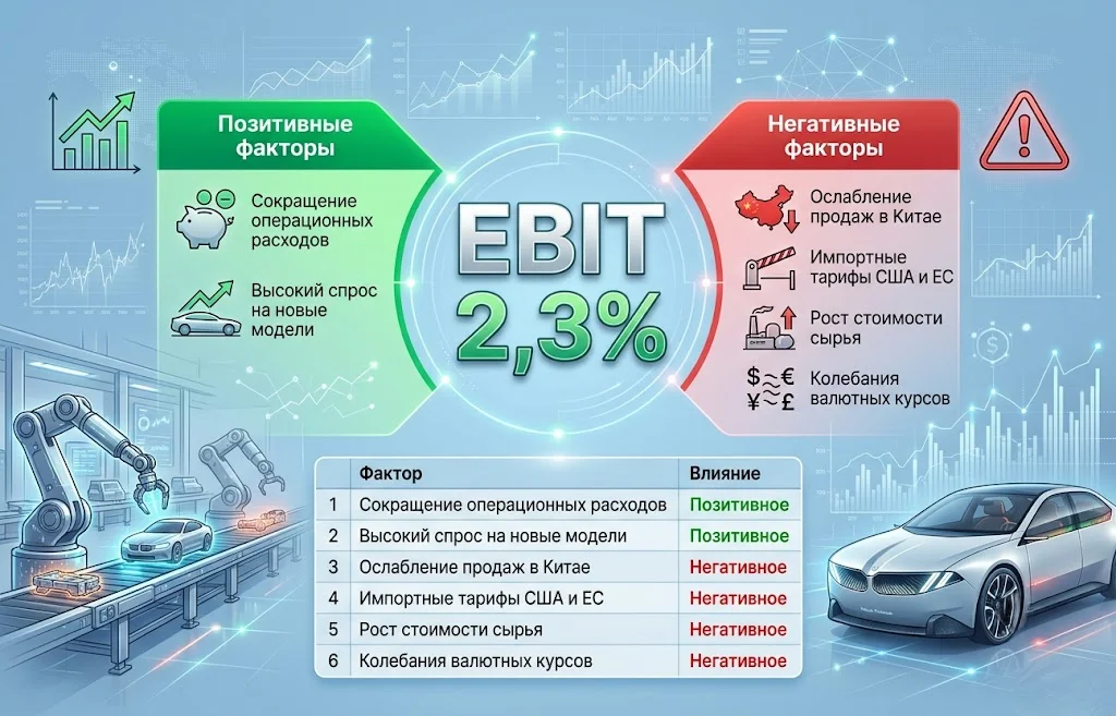 Что повлияло на результаты bmw во втором квартале