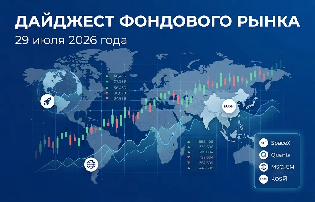 Дайджест фондового рынка за 29.07.2026: паника или шанс?
