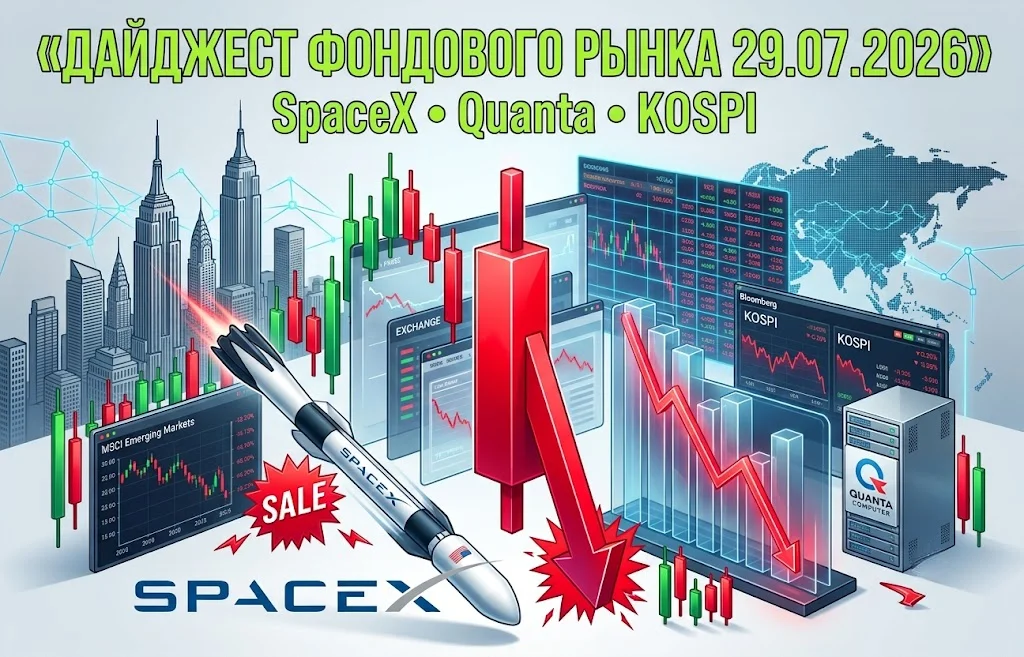Дайджест фондового рынка за 29.07.2026: паника или шанс?