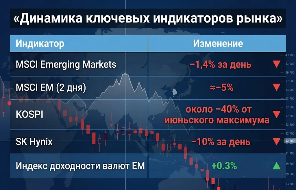 Динамика ключевых индикаторов рынка
