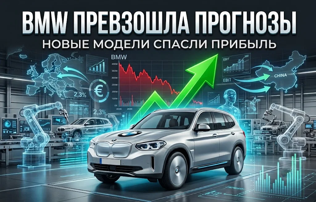 Финансовые результаты BMW за второй квартал удивили инвесторов