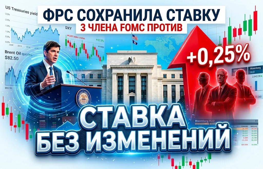 ФРС сохранила процентную ставку: раскол внутри регулятора усилился