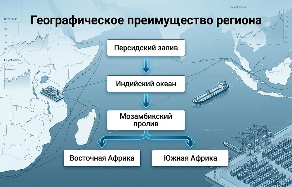 Географическое преимущество региона