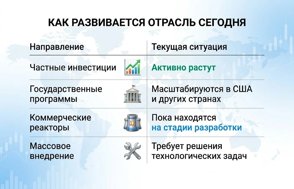 Как развивается отрасль сегодня