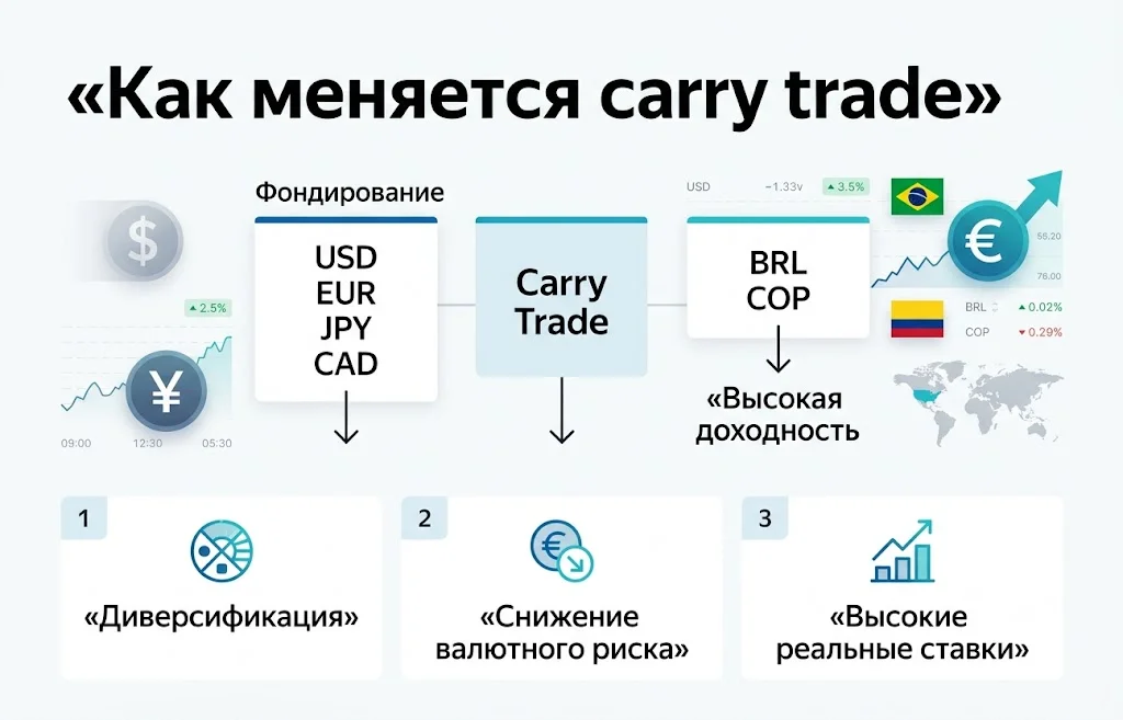 Конец гегемонии USD: стратегия кэрри-трейд меняет вектор
