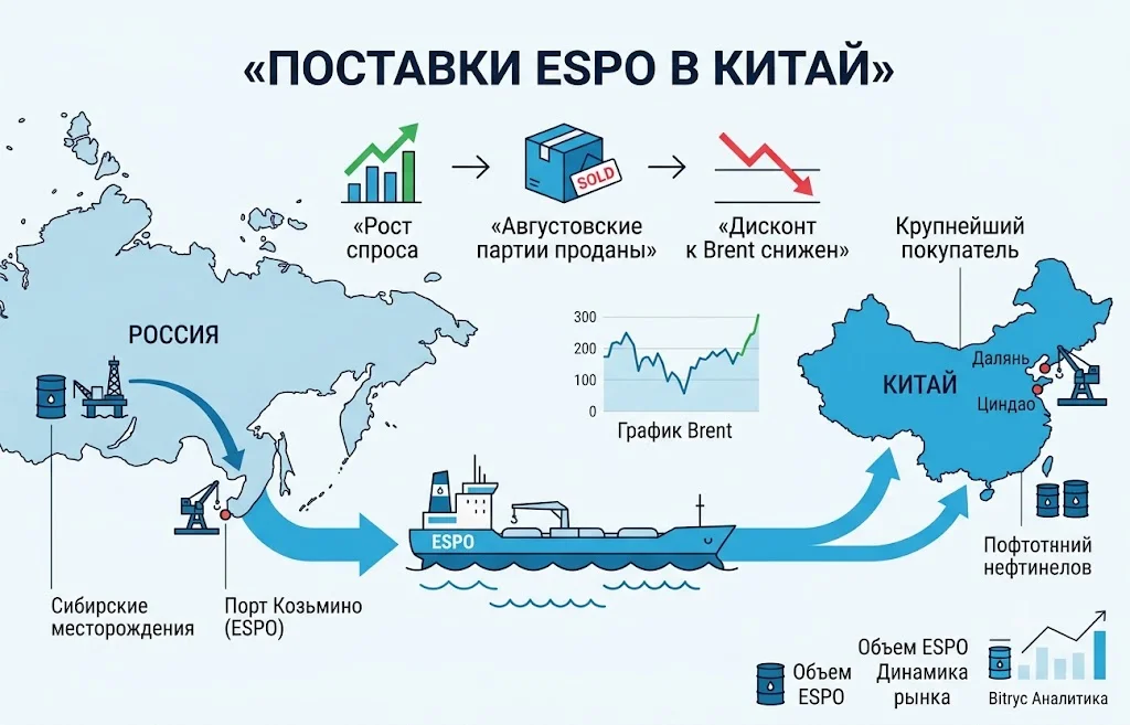 Китай скупает российскую нефть: рынок меняется быстрее ожиданий