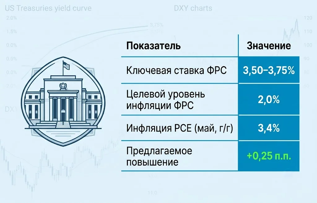 ФРС сохранила процентную ставку: раскол внутри регулятора усилился 1 Ключевые показатели экономики сша перед заседанием фрс