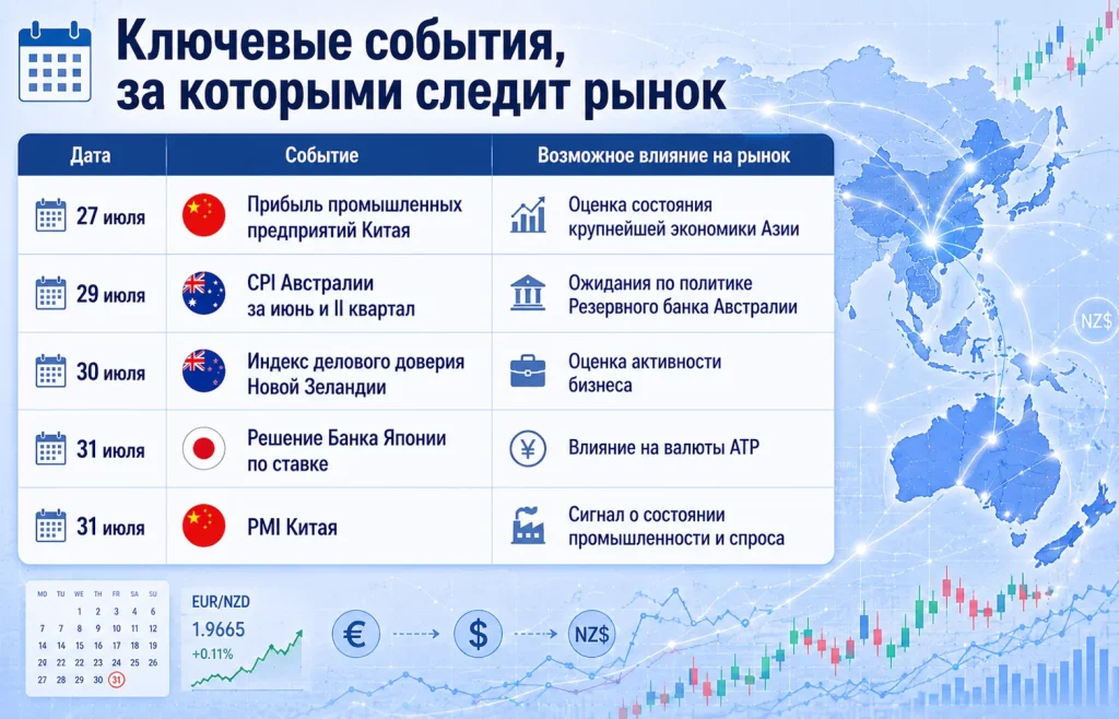 Ключевые события, за которыми следит рынок
