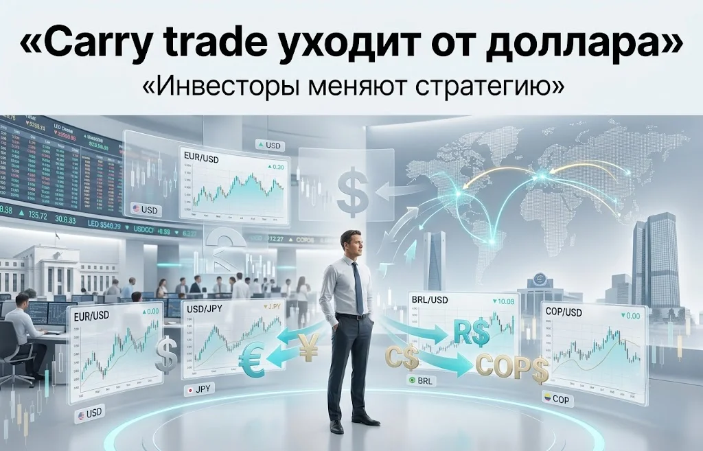 Конец гегемонии USD: стратегия кэрри-трейд меняет вектор