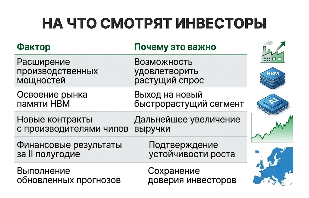 Technoprobe: акции европейского AI-производителя взлетели на 330% 4 На что инвесторы будут обращать внимание