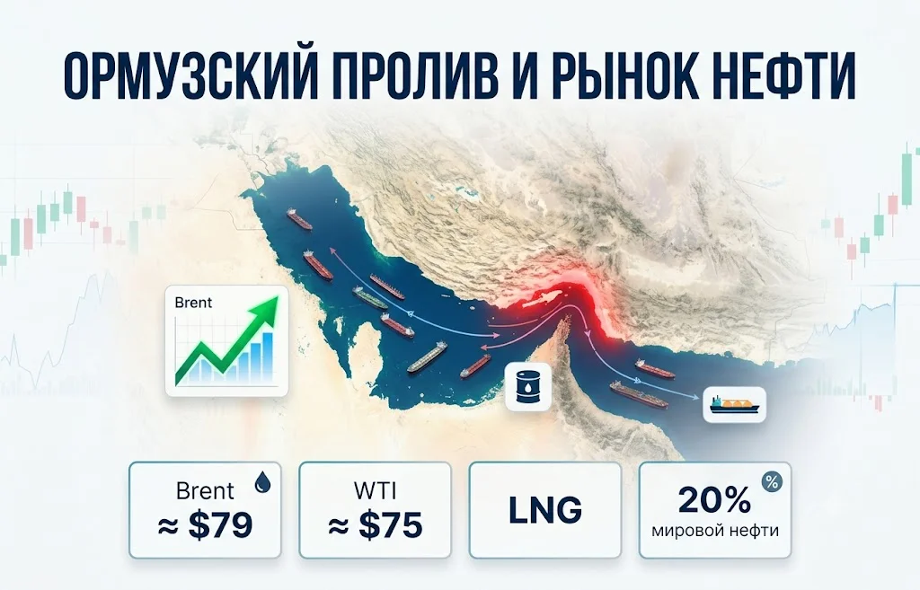 Нефть Brent приблизилась к $80: что происходит на рынке