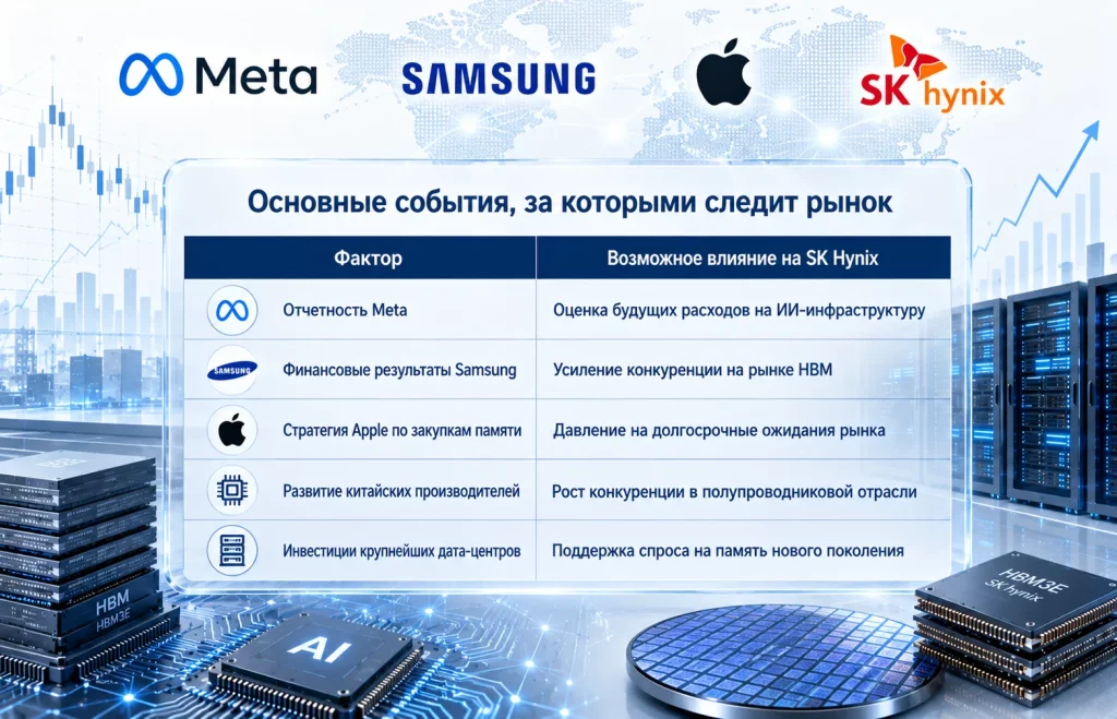 Основные события, за которыми следит рынок