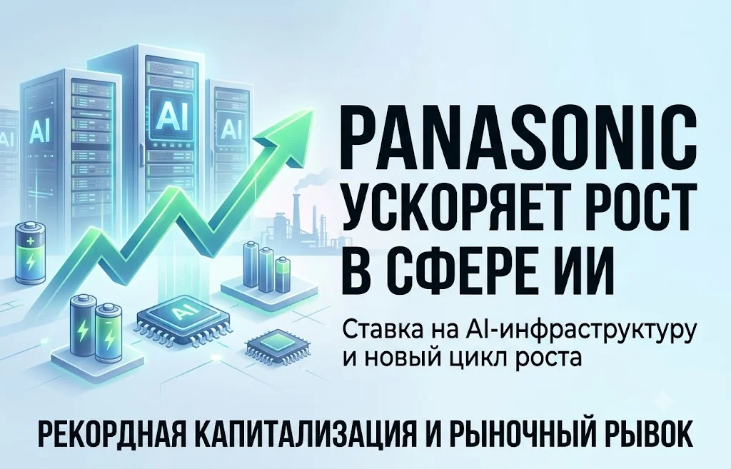 Panasonic усиливается в сфере ИИ: рекордный рост капитализации