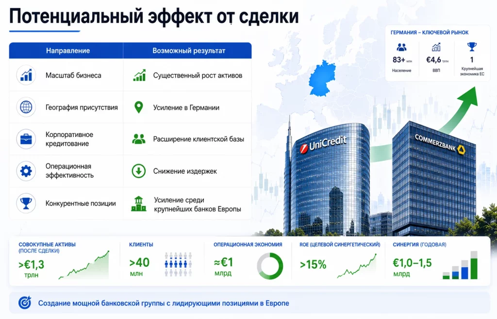 Потенциальный эффект от сделки