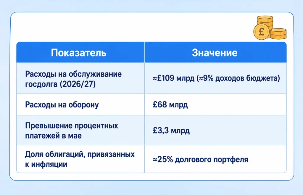 Расходы британии