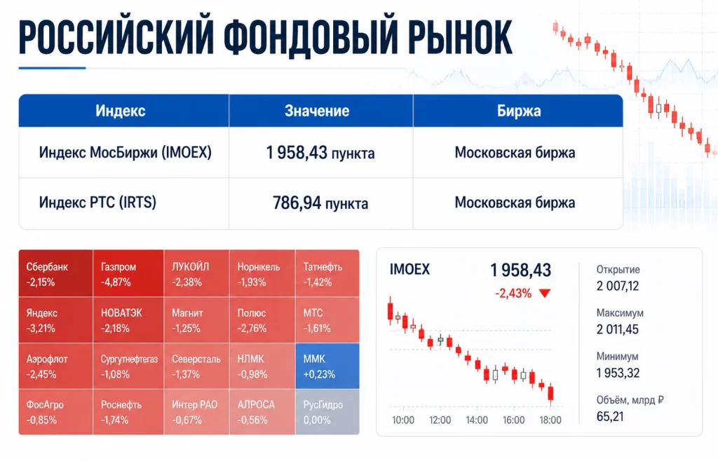 Акции Газпрома рухнули к новому минимуму: что происходит? 2 Российский фондовый рынок