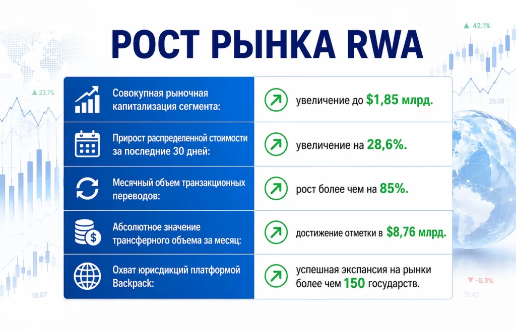 Рост рынка rwa