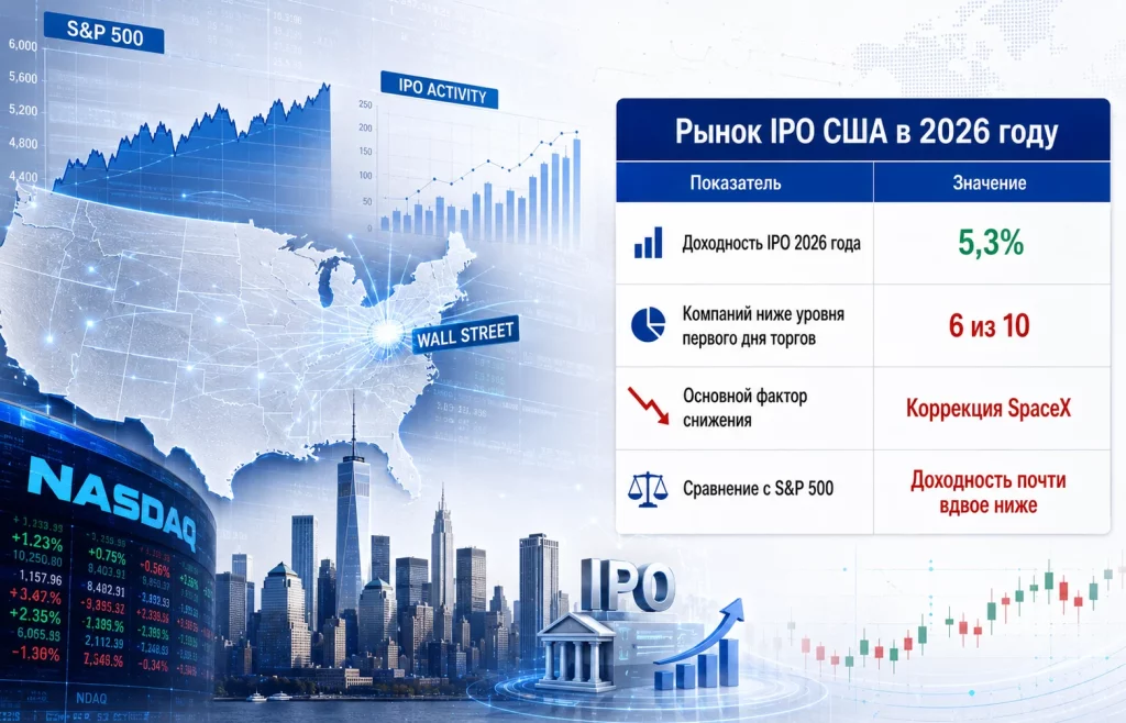 Рынок ipo сша в 2026 году