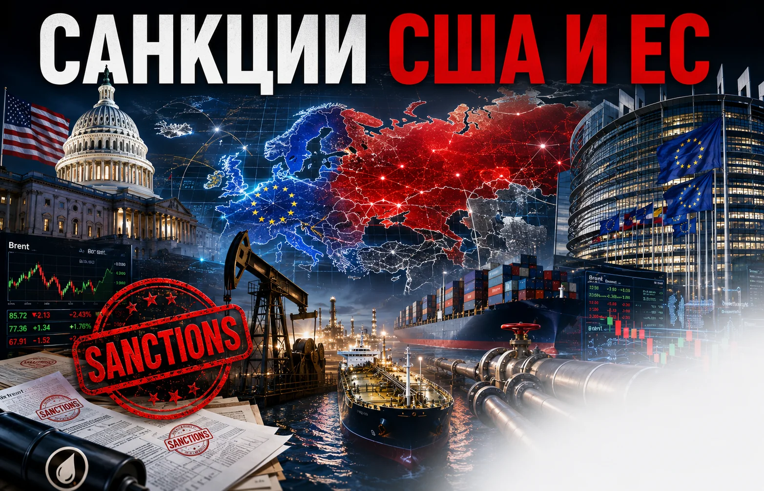 Санкции США и ЕС против России усиливаются: что изменится?