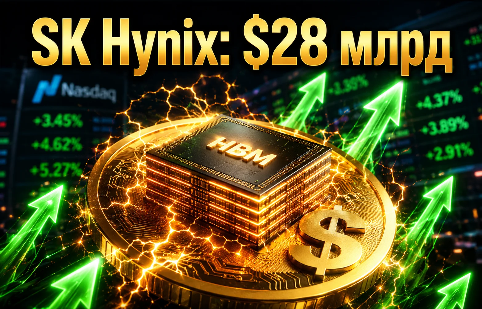 SK Hynix выходит на Nasdaq: размещение на $28 млрд стартовало