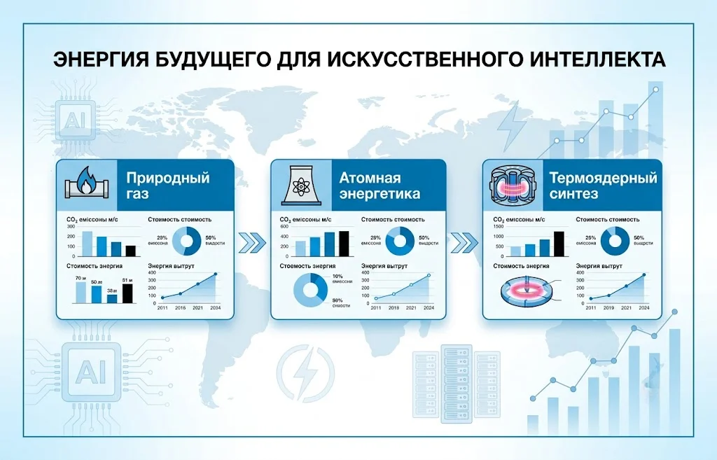 Термоядерный синтез станет будущим ИИ — заявил глава SoftBank