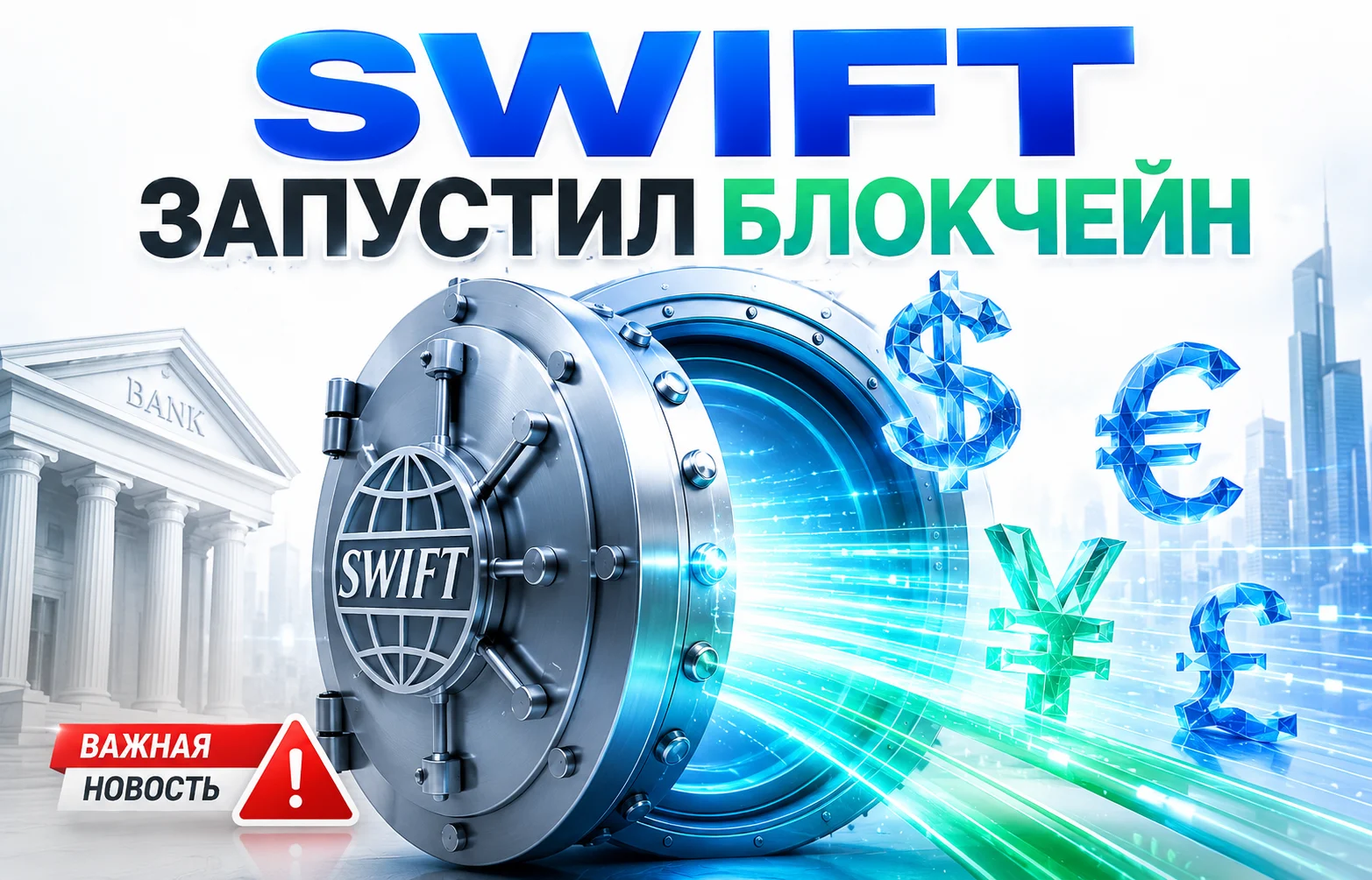 Токенизированные платежи Swift: старт новой финансовой эры