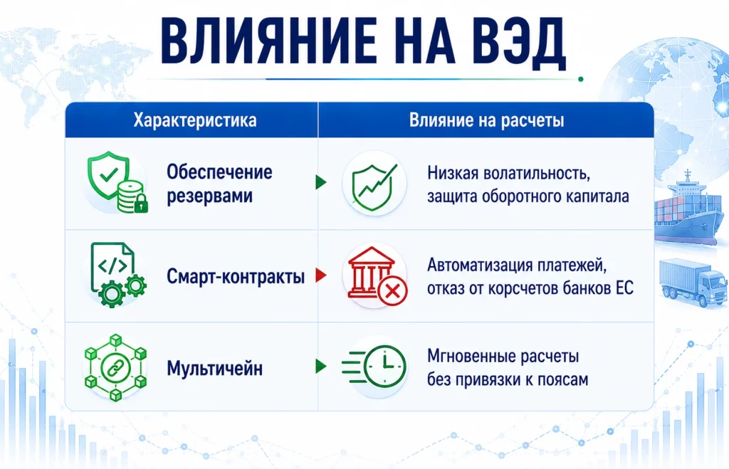 Легализация стейблкоинов в России: как изменится рынок USDT и USDC 2 Влияние на вэд