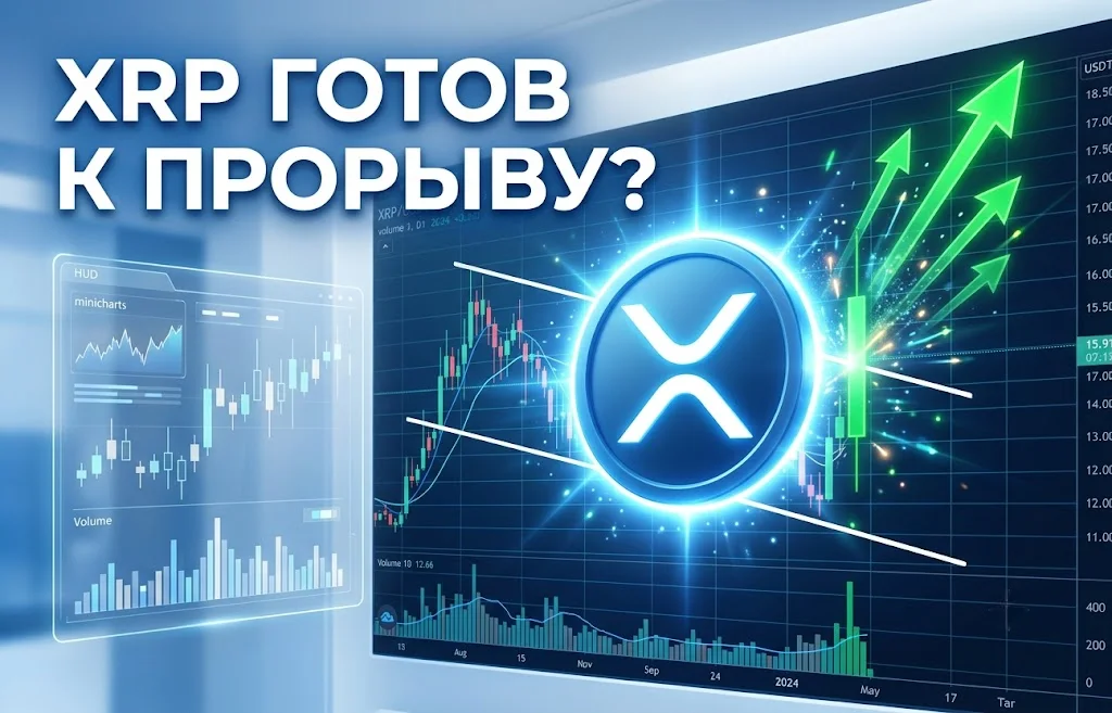 XRP готовится к сильному движению: аналитики ждут прорыв к $2