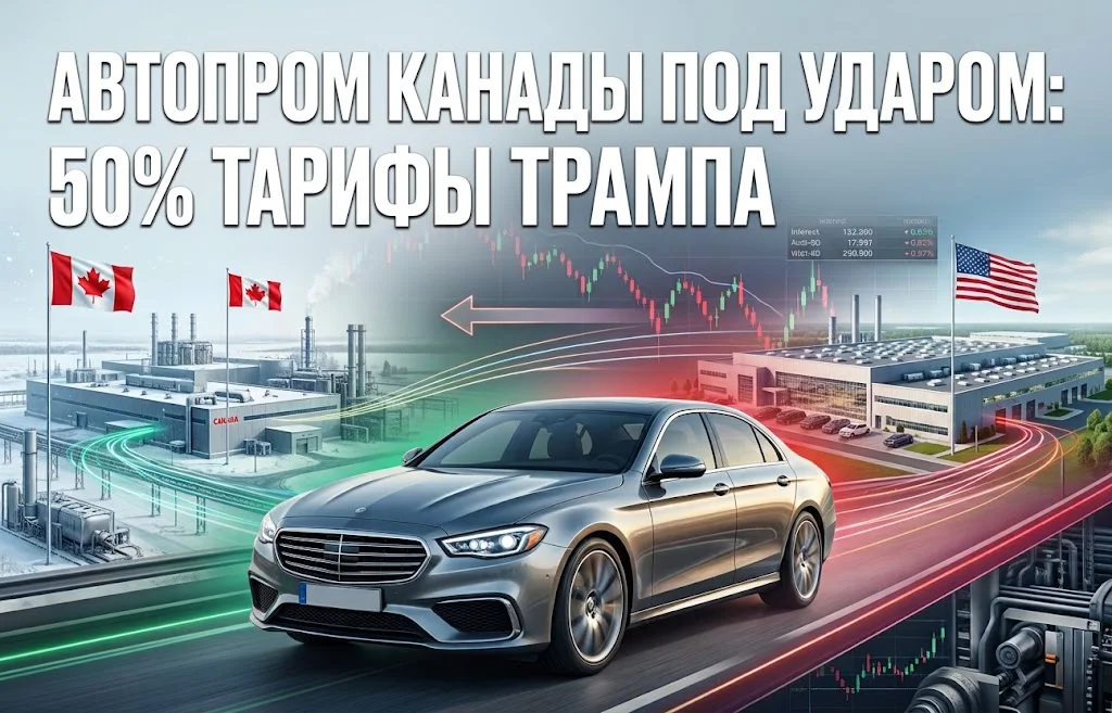 США начали охоту на автопром Канады: Трамп вводит 50% тарифы