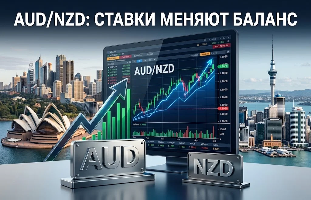 Курс AUD/NZD: хедж-фонды ставят на австралийский доллар