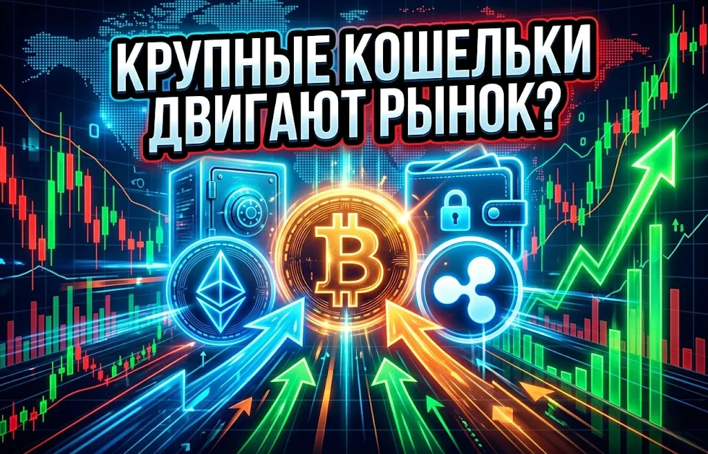 CryptoQuant: киты накапливают BTC, ETH и XRP — дно близко?