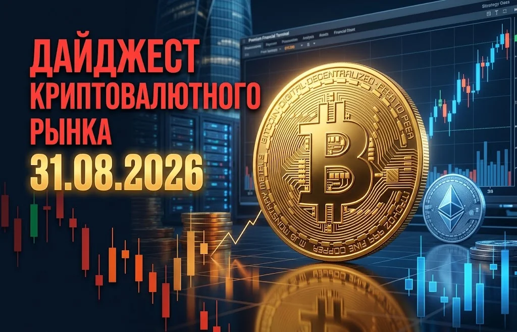 Дайджест криптоновостей за 31.08.2026: BTC держит удар