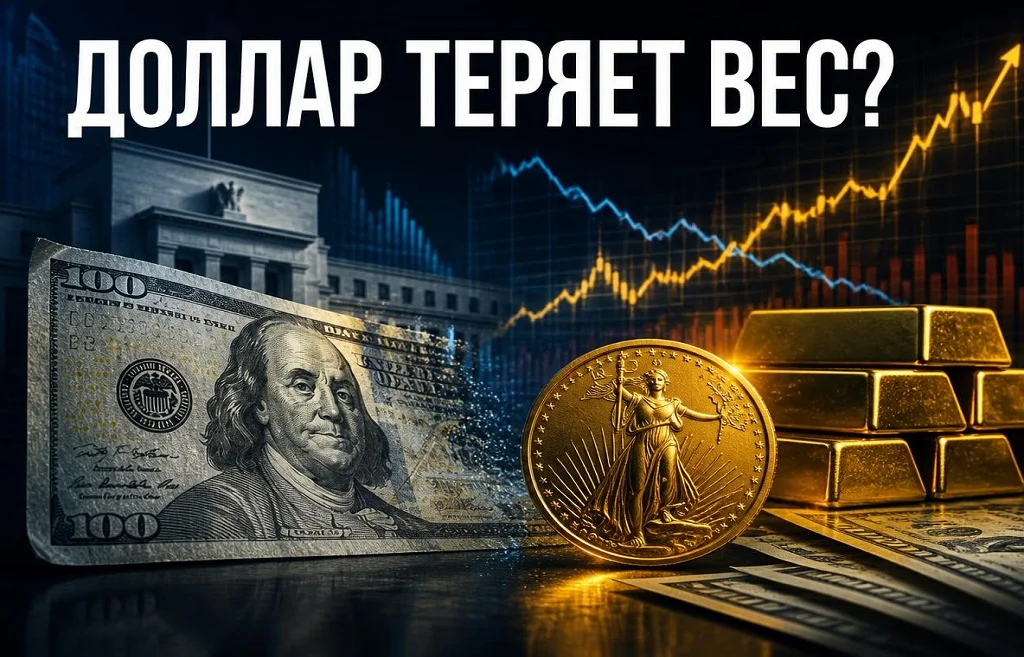 Обесценивание доллара: почему растут золото и Bitcoin?