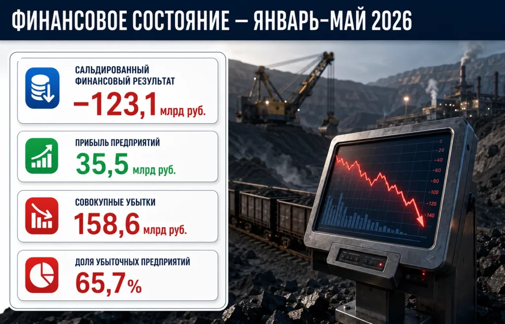Угольная отрасль России в 2026 году: кризис или перестройка? 2 Финансовое состояние отрасли