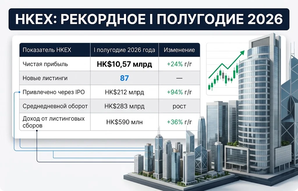 Финансовые результаты hkex за первое полугодие