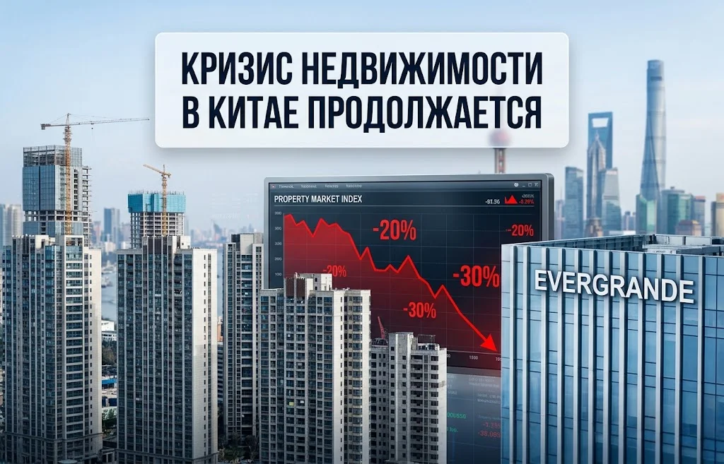 Кризис недвижимости в Китае: почему цены снова падают?