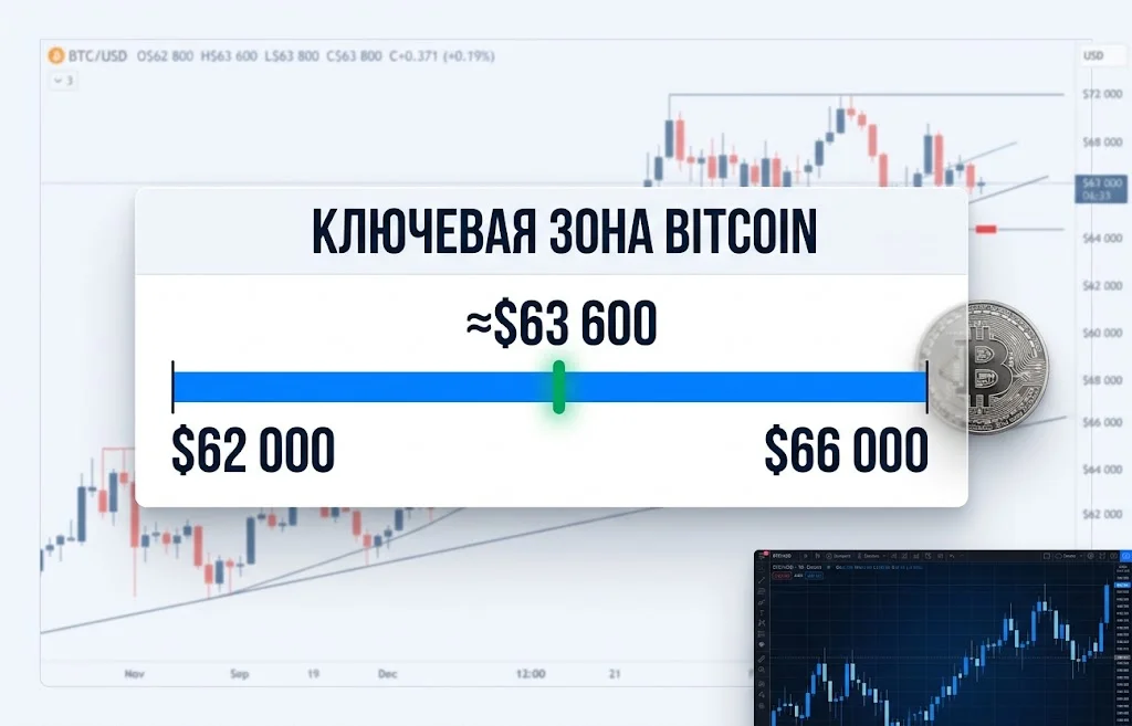 Ключевая зона bitcoin