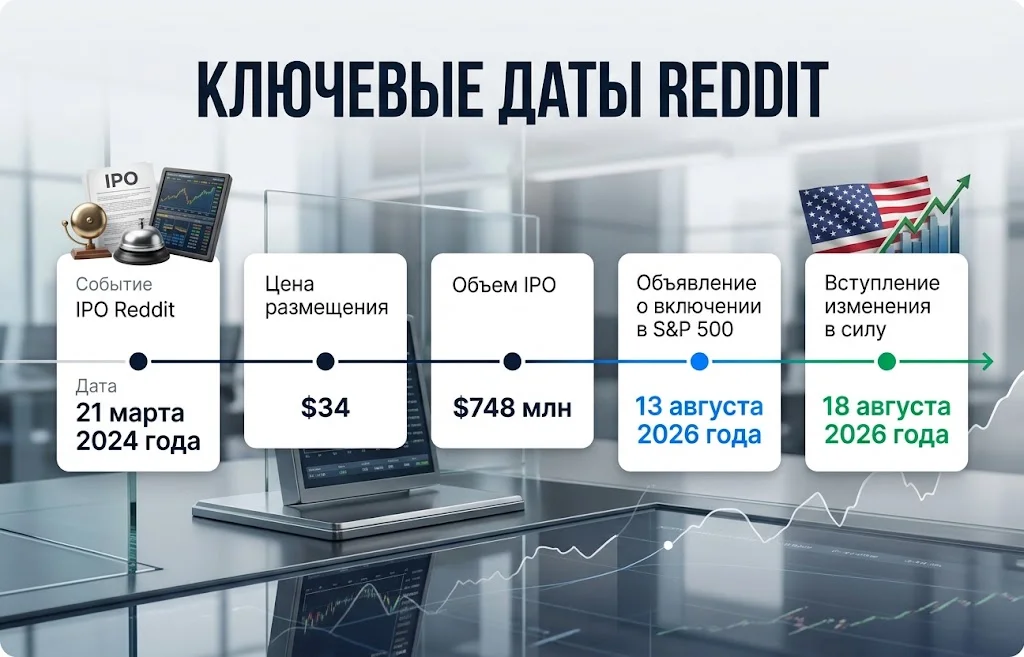 Ключевые даты reddit