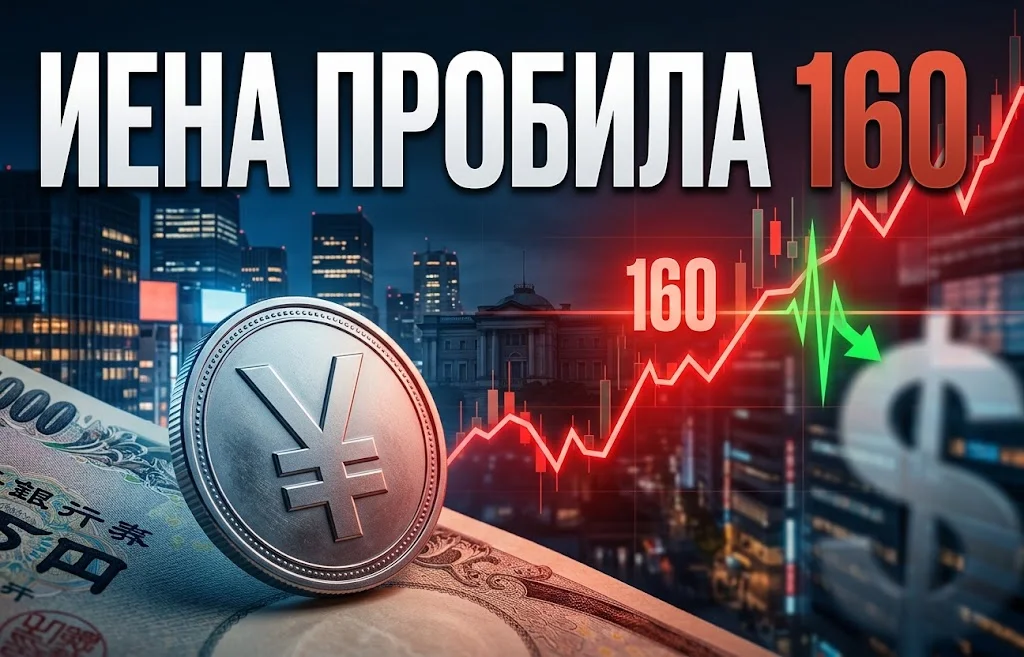 Курс японской иены пробил 160: рынок ждет интервенции