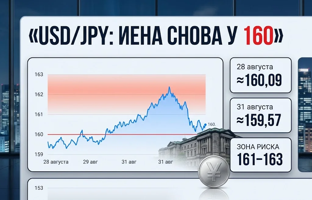 Курс японской иены пробил 160: рынок ждет интервенции