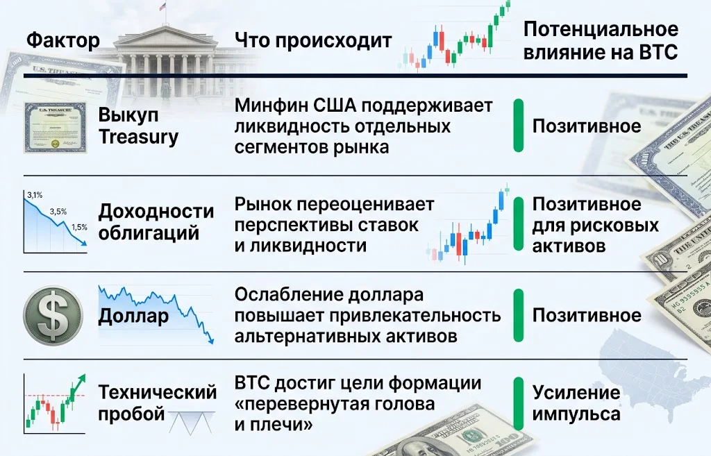 Макрофакторы роста btc